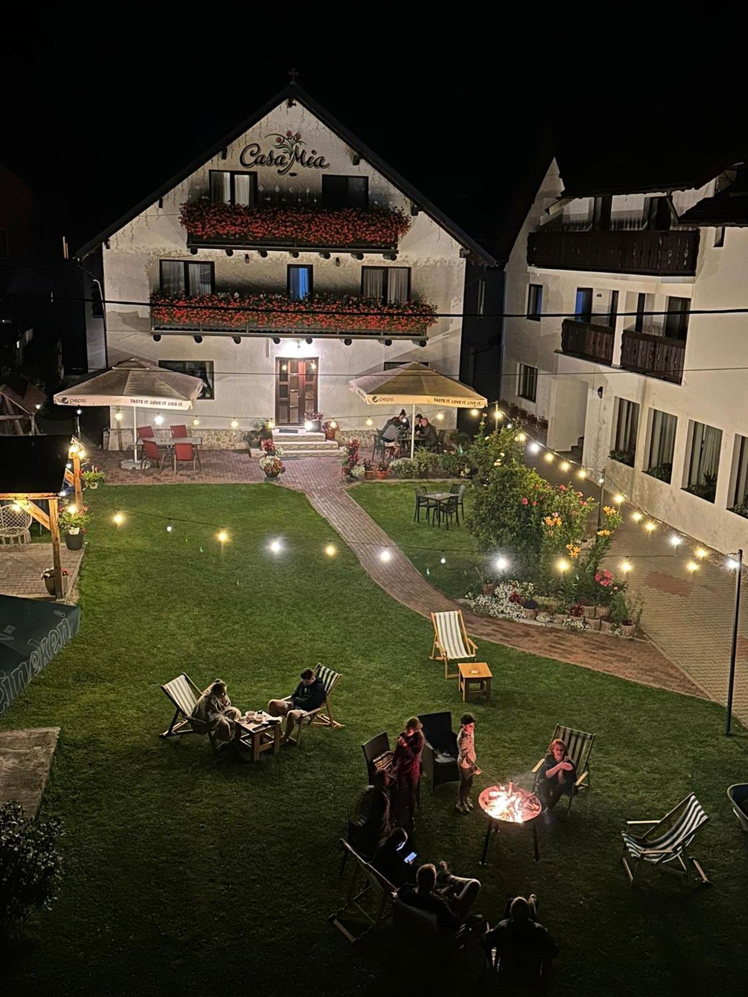 Hotel Casa Mia Moeciu De Sus Exterior foto